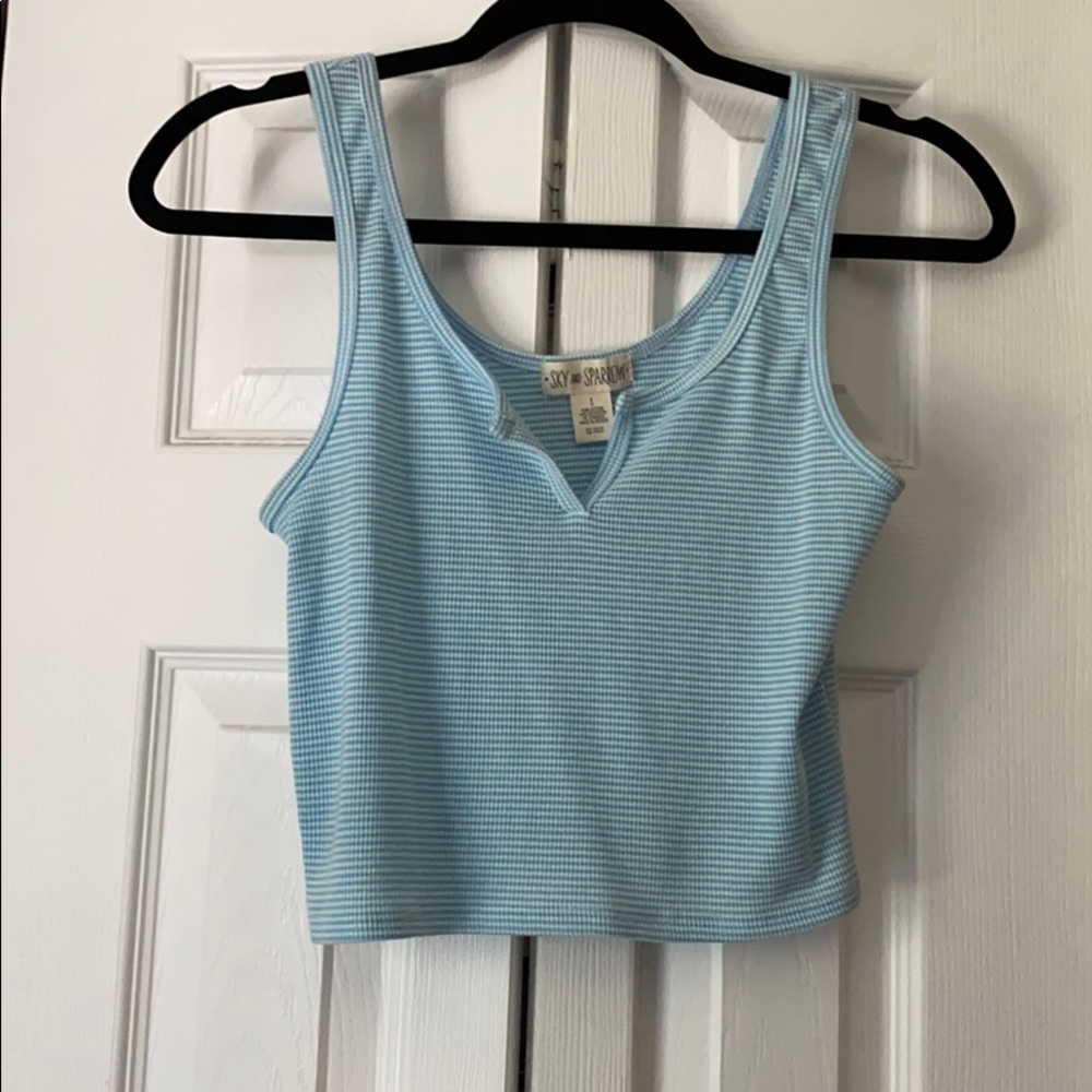 Striped tank top
